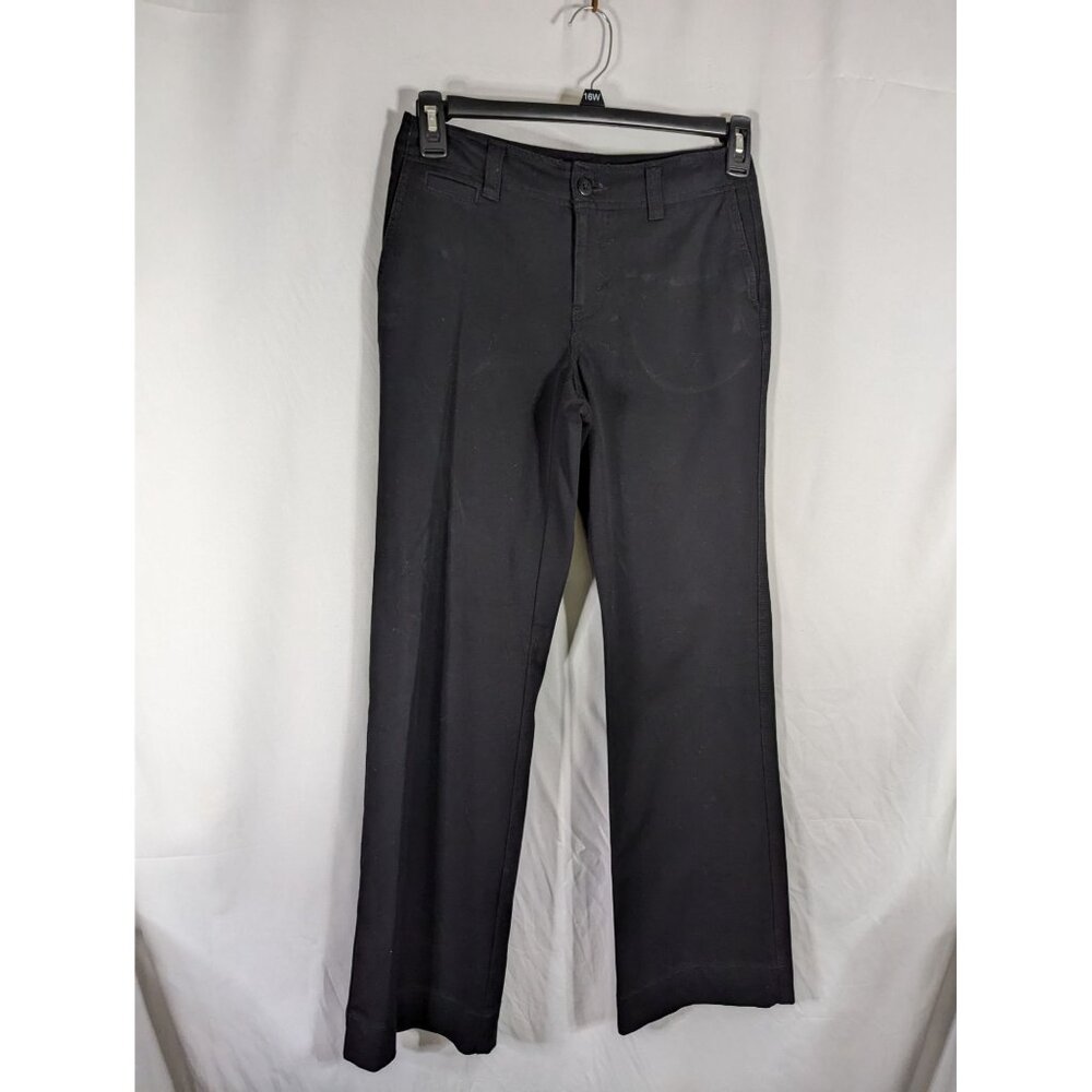 Eddie Bauer Womens Vashon Fit Black Dress Pants Size 2